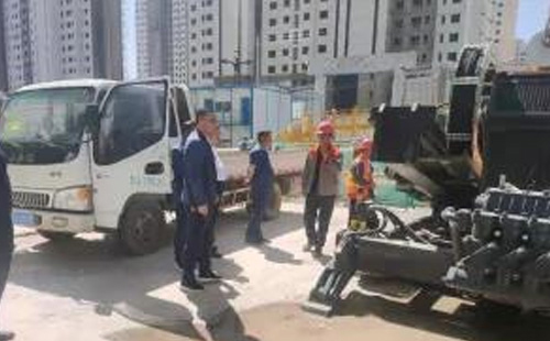 金塔榆中施工现场调研观摩